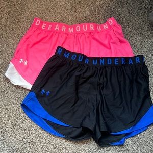 Under Armor athletic shorts.